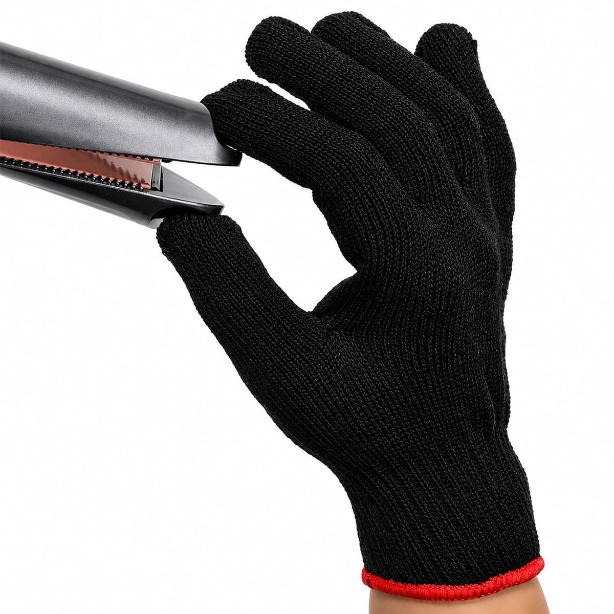 Hittebestendige handschoenen voor professioneel gebruik, ideaal voor krullen en styling