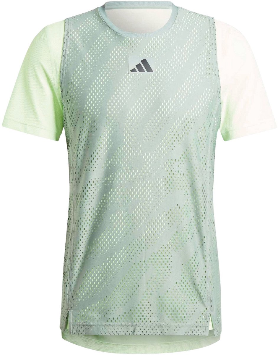 Adidas Pro Mesh Shirt Heren Limoengroen