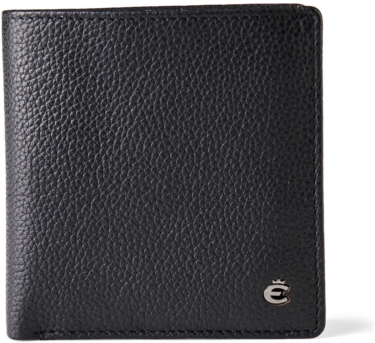 Esquire Houston Portemonnee RFID-bescherming Leer 9 cm - Jongens - Staand formaat - schwarz