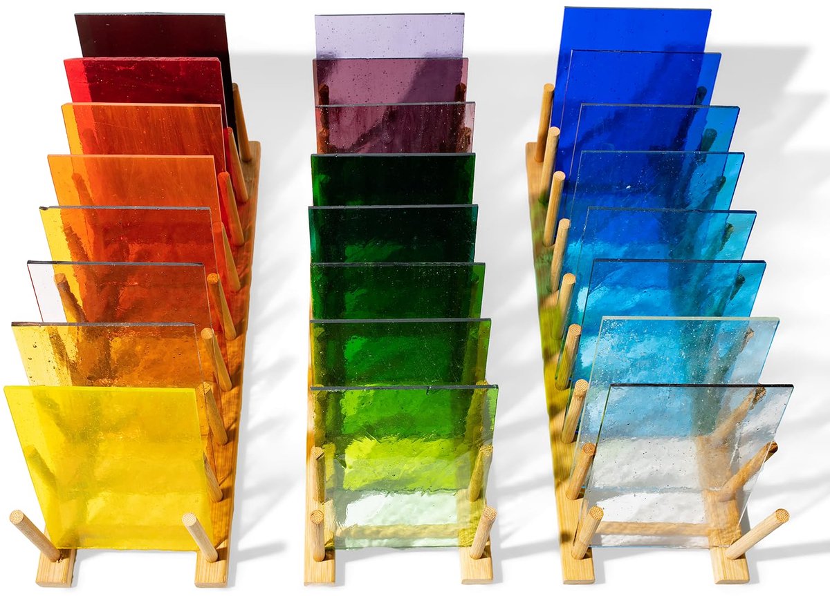 ALLINKIT 24 stuks gekleurd glas - ShopVlot