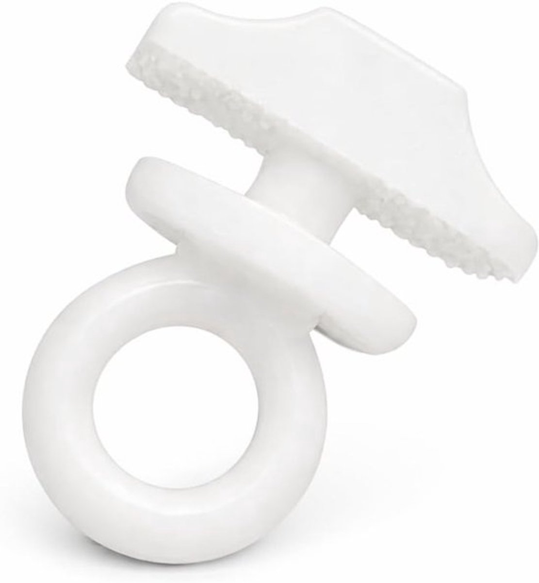 Gordijnringen - set - Bevestigingsringen - plastic - Gordijnen ophangen - Eenvoudige montage - 10 mm diameter - Wit