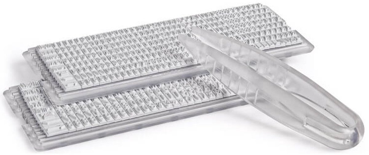 COLOP letterset TS30, afdrukhogte 3 mm, 320 tekens