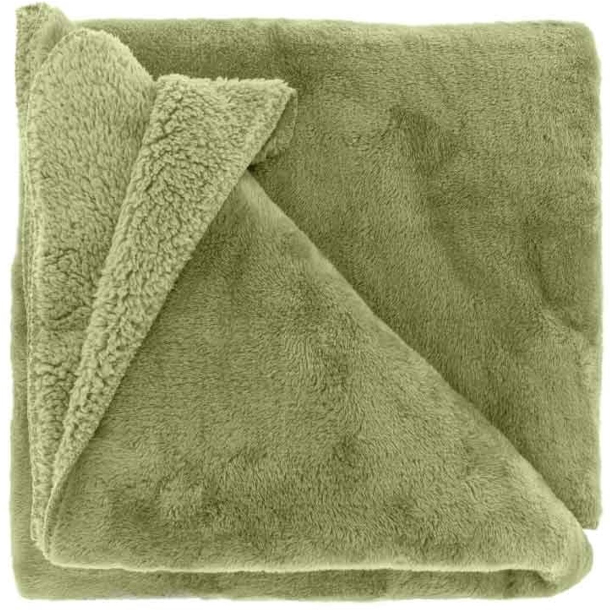 Unique Living Plaid Torvah Tea Green -150x200cm Groen