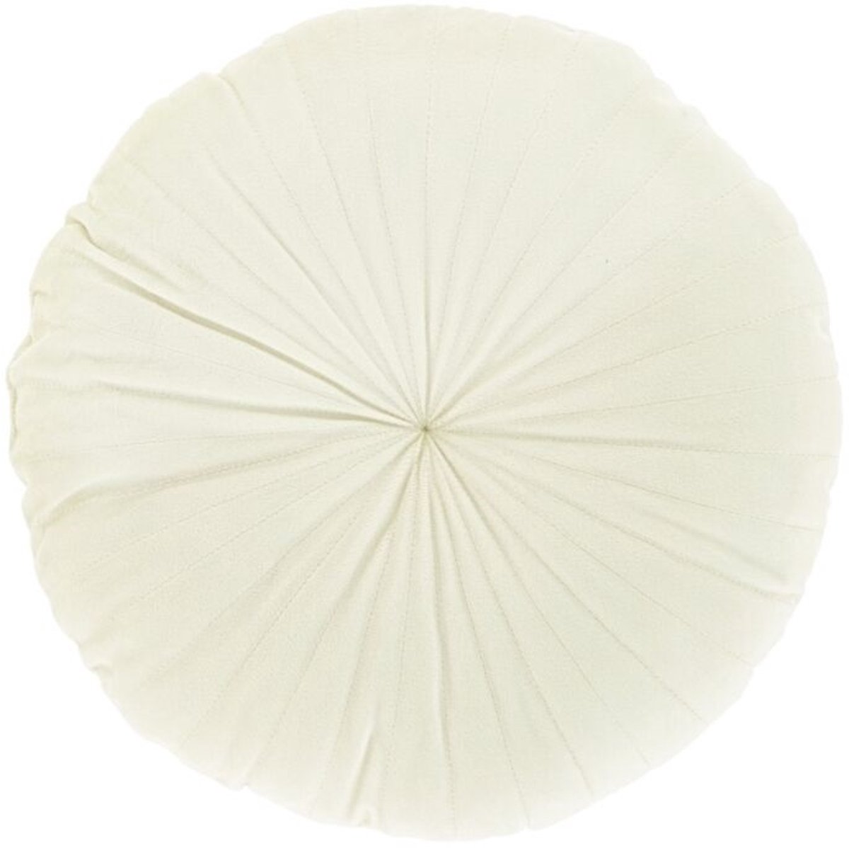 Unique Living Sierkussen Rondo - Dove White - 40cm Ø Wit
