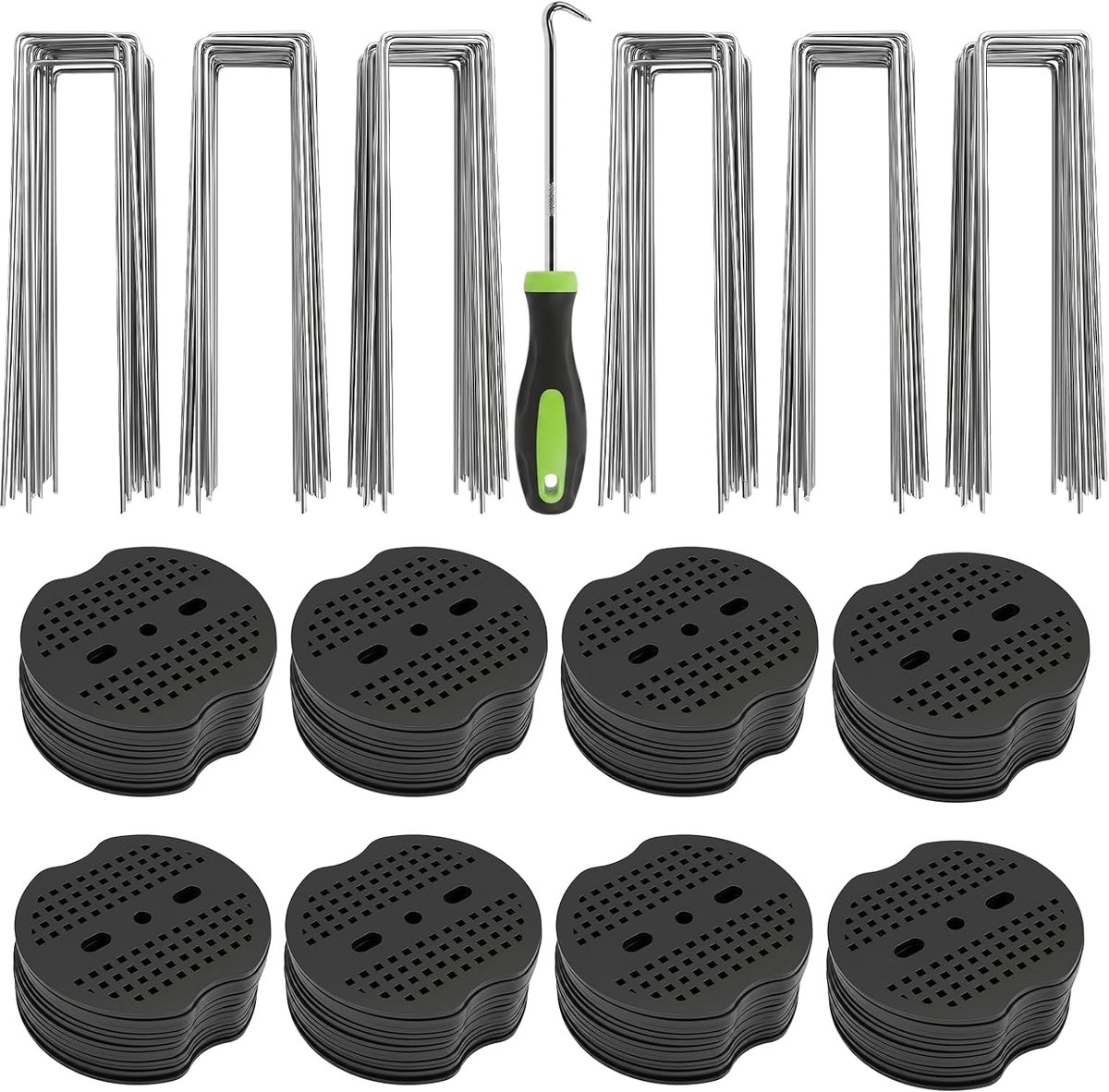 221 stuks grondankers grondankers, 40 x 50 mm x Ø 2,2 mm grondankers - ShopVlot