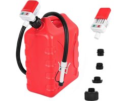 innhom Fuel Pump Electric, Efficient and Safe Petrol Pump for Jerry Can Pump with Overflow Protection Sensor - ShopVlot