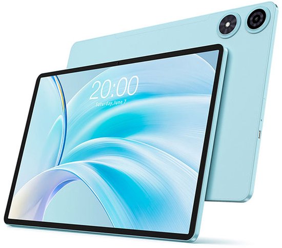 Teclast P50 11" Android 16 tablet Unisoc T7250 32GB (6GB + 26GB virtueel) RAM + 128GB
