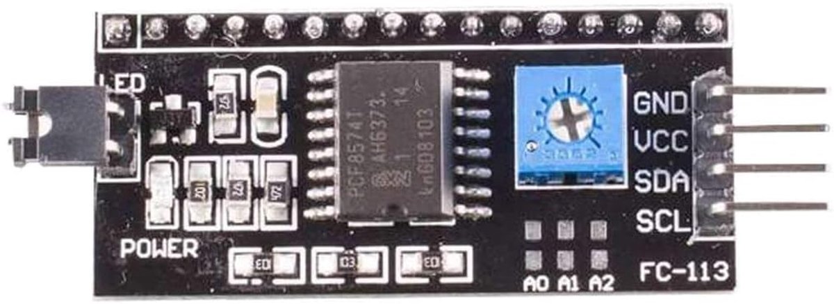 I2C converter module voor LCD2004 LCD1602 - Arduino Raspberry display - eenvoudige aansluiting - ideaal voor projecten - ShopVlot