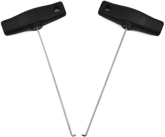 Speedometer Extractor Set - RVS - Inclusief 2 hooks - Voor SL R107/R129 en W114/W115 - ShopVlot — afbeelding 3