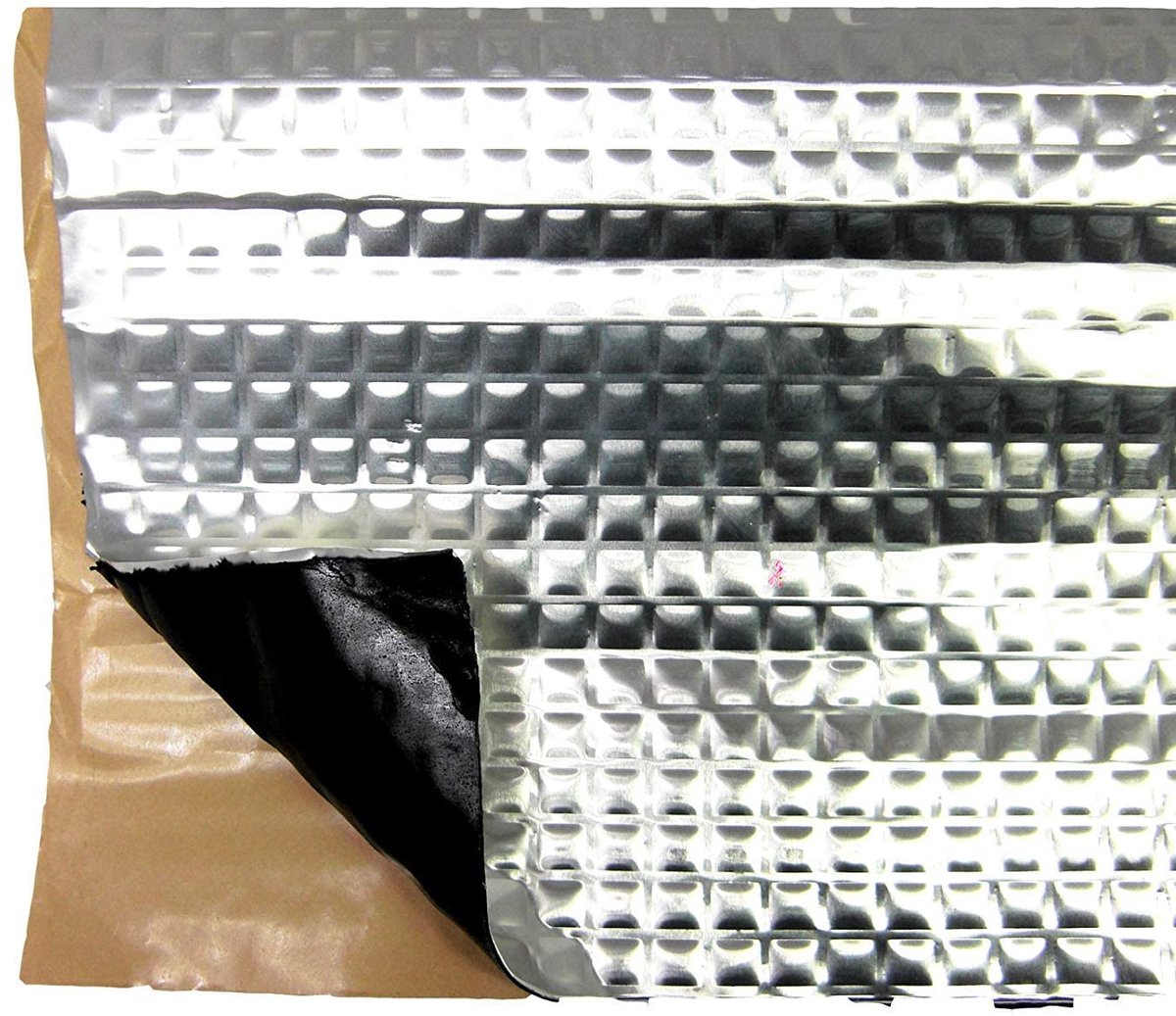 ABM enjoy the silence 255040 ABM Alubutyl 2,5 mm 50 cm x 400 cm = 2 m² Isolatiemat Zelfklevend Anti-Drum Mat Auto - ShopVlot