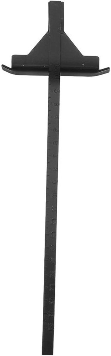Cirkelzaaggeleiderail - Precisiesnijgeleider - Houtbewerking - Nauwkeurig zagen - Verstelbare randuitlijning - 2720 x 850 x 190 cm - Zwart