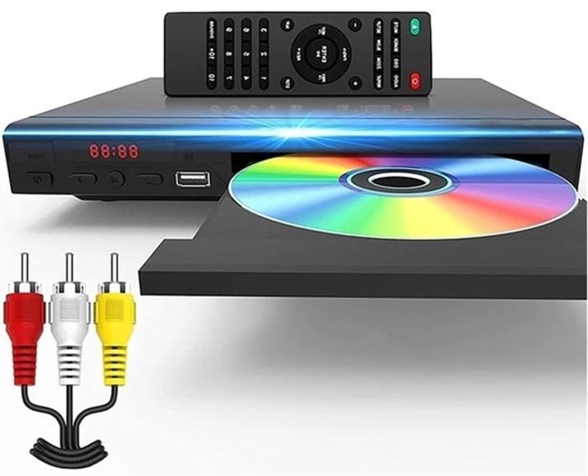 Dvd-speler - Cd-speler - Films kijken - Surround sound - 223 cm - Zwart