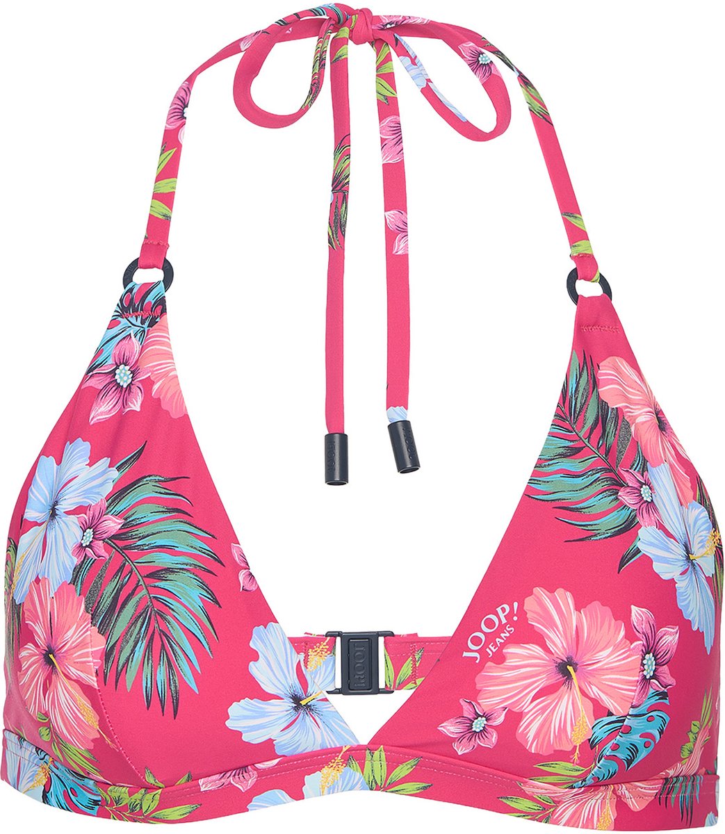 Joop! Triangel-Bikini Jeans! Hibiscus!