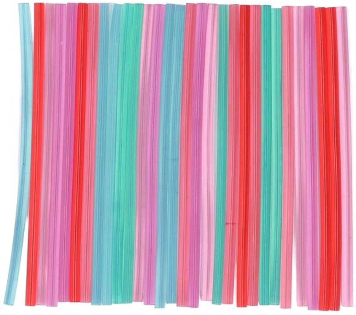 Pakket lijmsticks - Kleurrijke lijm - Hobby en knutselen - Sterke, flexibele hechting - 30 stuks - 19.5cm - Assorti