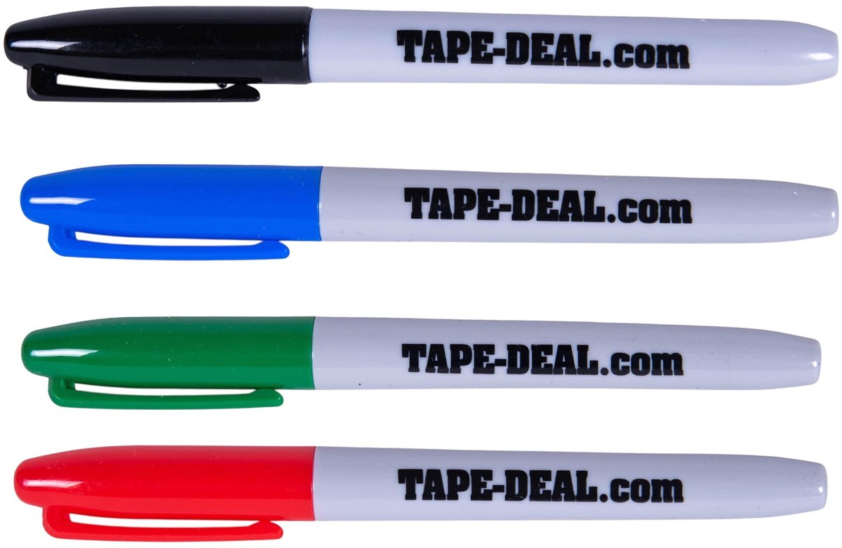Tape-Deal Permanent Marker Deal (4 stuks)