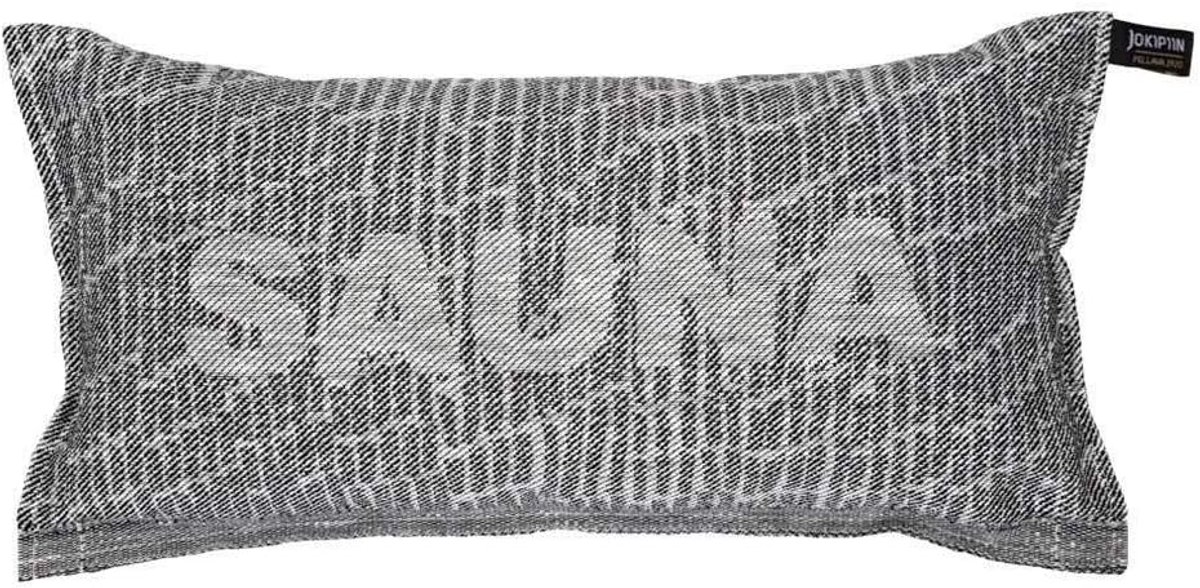 Saunakussen - Wit/Zwart - Uniek design - Pure ontspanning - ShopVlot