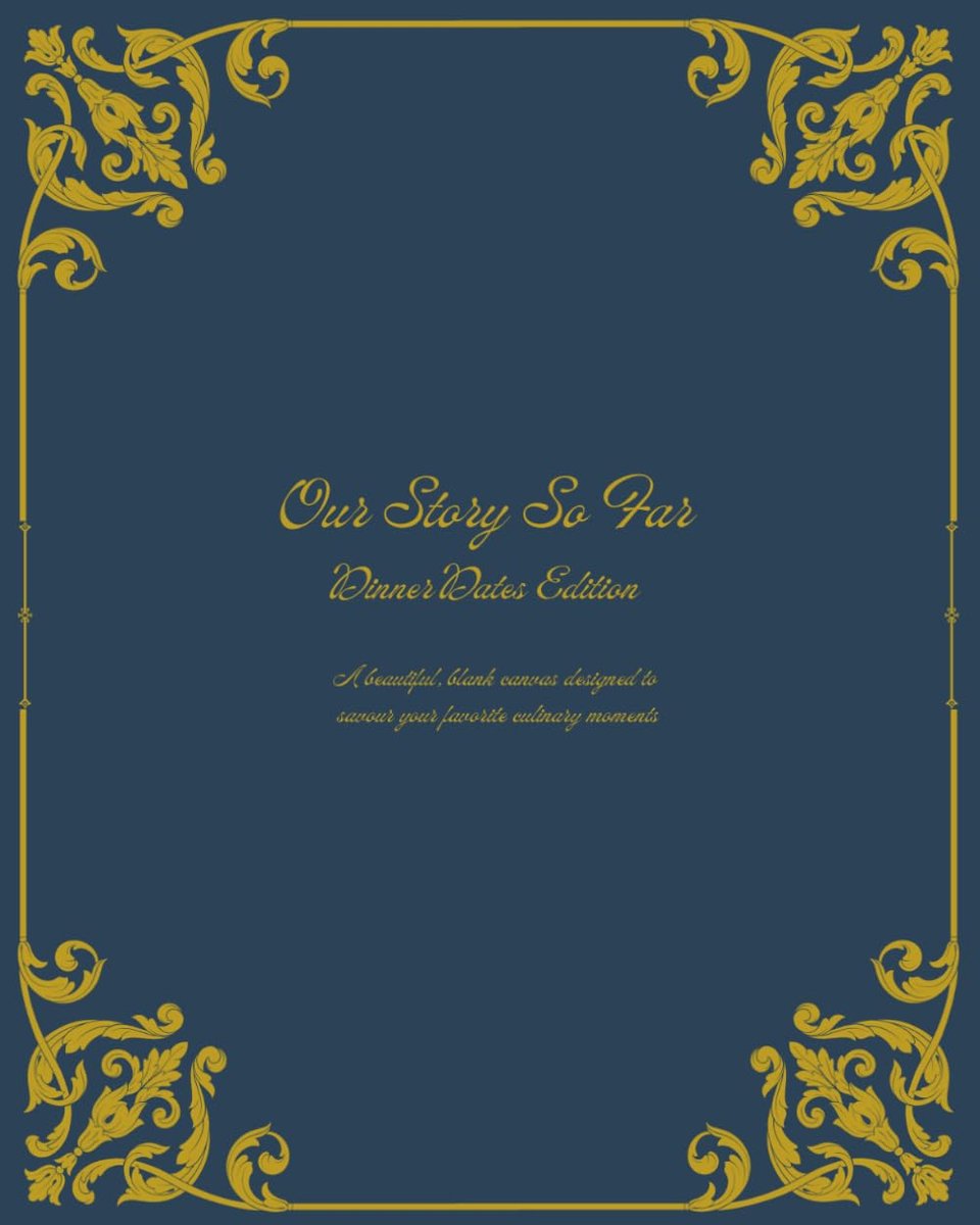 Our Story So Far: The Dinner Dates Edition: A Couples Foodie Journal & Date Night Diary with Photo Frames for Your - ShopVlot