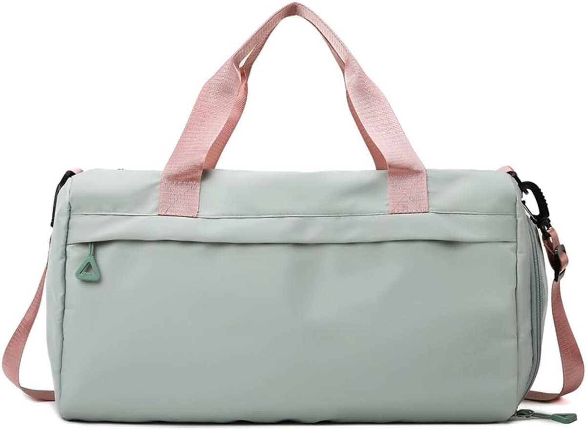 Sports Bag, Unisex Sports Bag with Shoe Compartment and Wet Pocket, Weekend Bag for Swimming, Yoga, Travel Bag for - ShopVlot