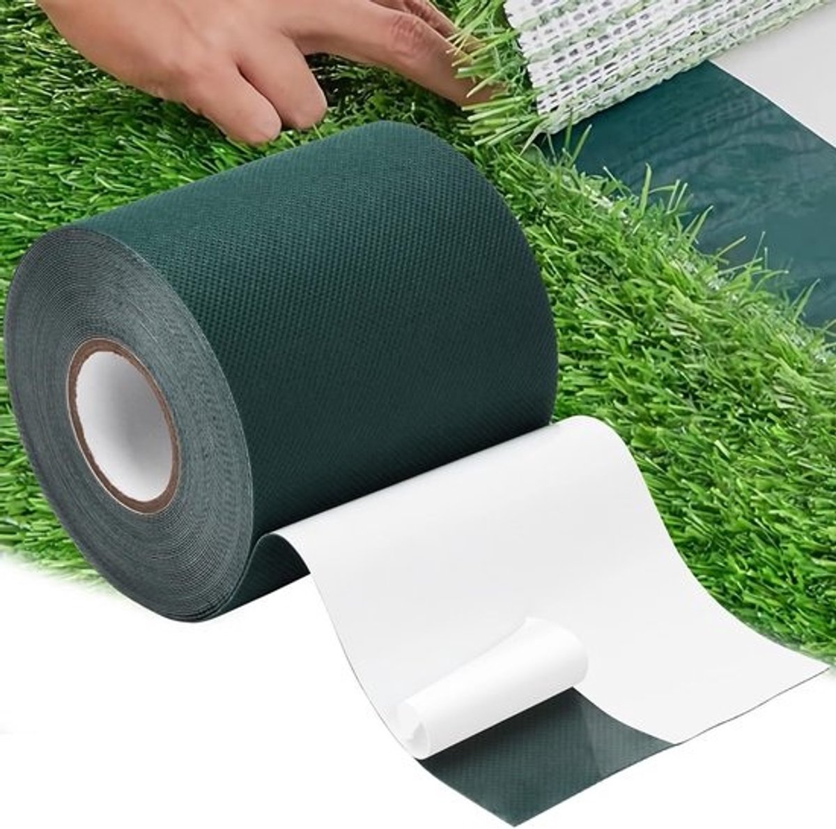 Zelfklevende Kunstgras Tape - Bevestigen en Aansluiten - 10 cm x 10 m