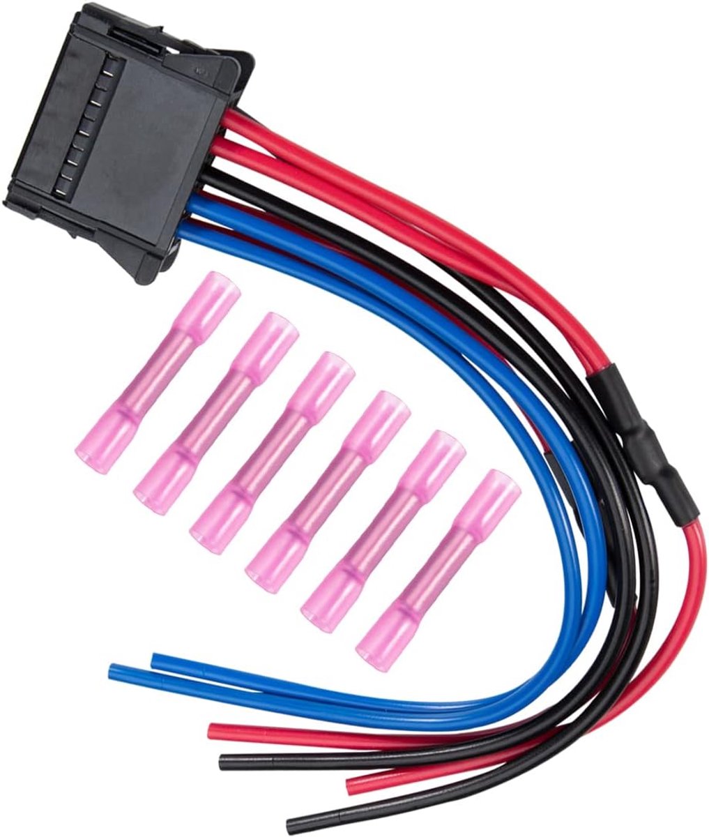 Gebläsemotor-Resistance Wiring with Connection Braid Wiring Harness Repair 8200729298 for Megane Clio Scenic Twingo - ShopVlot