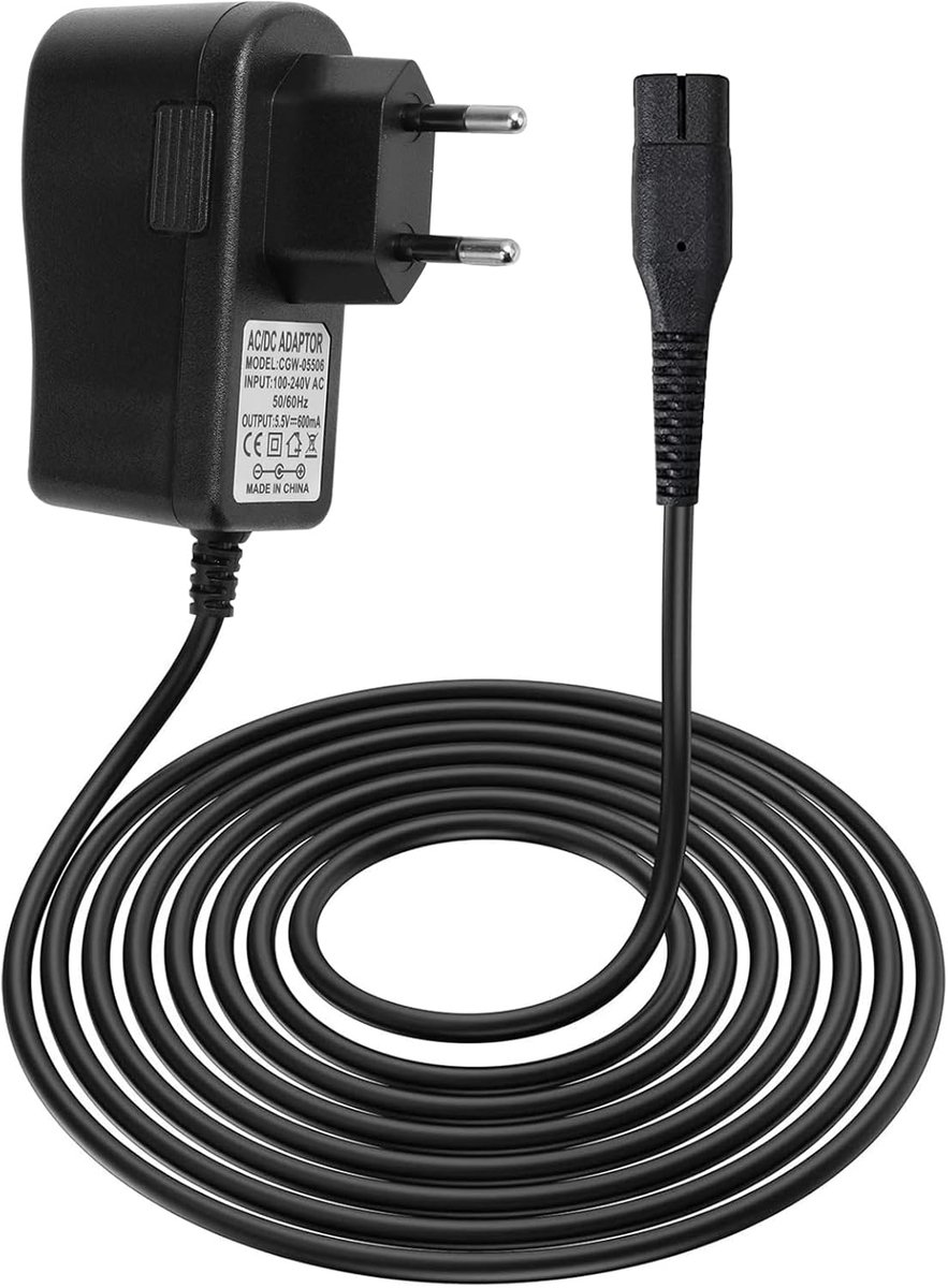 5.5 V Charging Cable Charger Compatible with Kärcher Window Cleaner Charging Cable WV5, WV5 Premium, WV2, WV2 Plus - ShopVlot