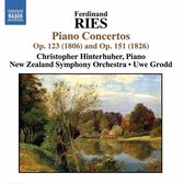 Christopher Hinterhuber, New Zealand Symphony Orchestra, Uwe Grodd - Ries: Piano Forte Concerts Op. 151 & Op. 123 (CD)