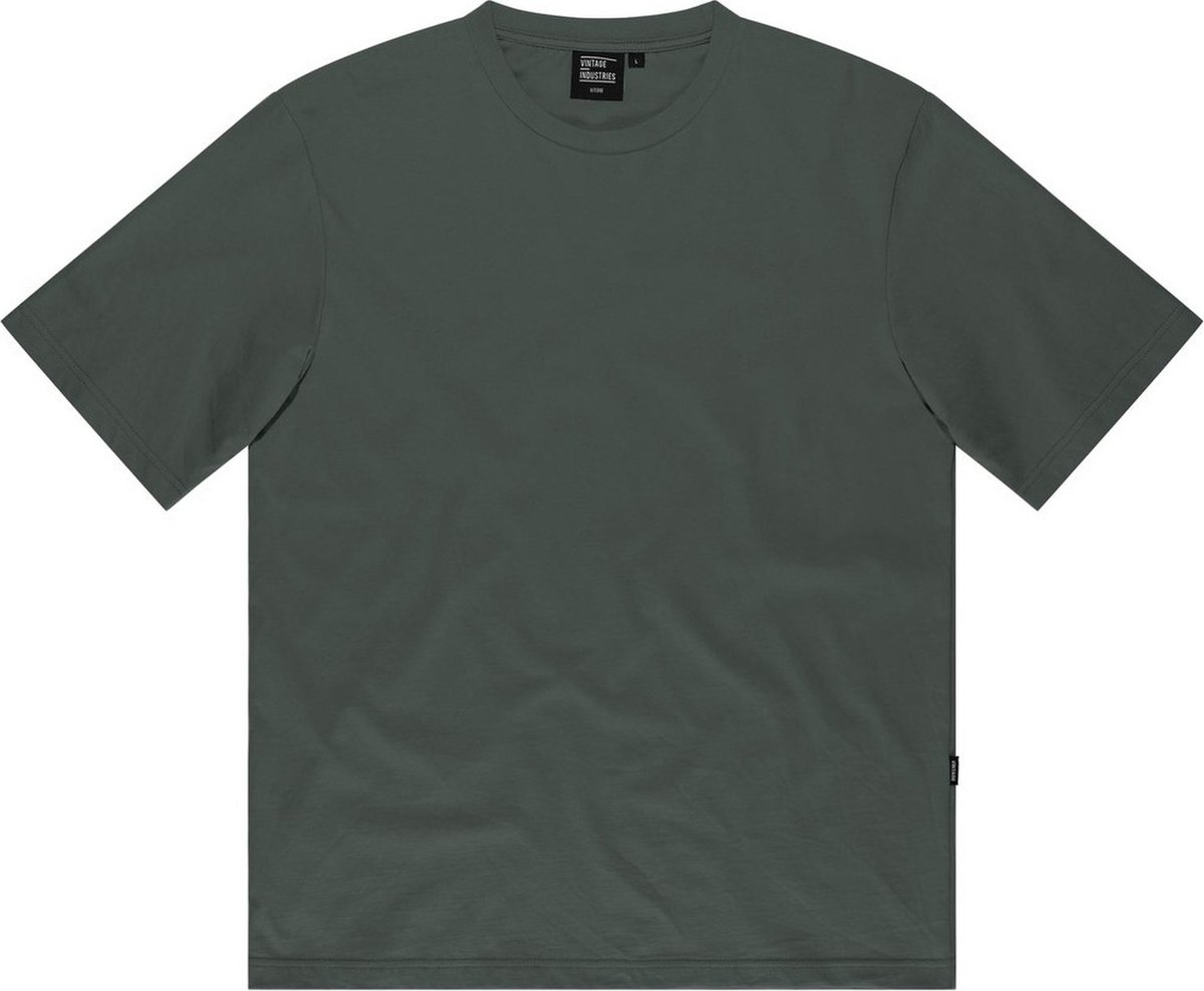 Vintage Industries Lex T-shirt Mid Grijs