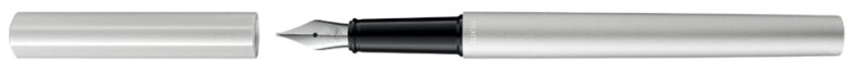 Pelikan vulpen I, metalen behuizing, medium punt