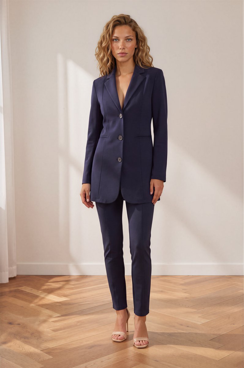 MI PIACE - Travel Broek Dark Blue 2134 - Maat : XXL