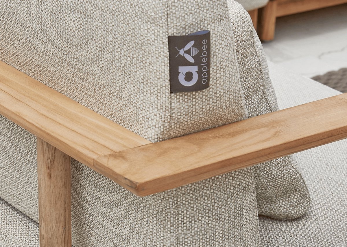 Apple Bee St. Lucia Loungeset Links Lang - 326 x 316 cm