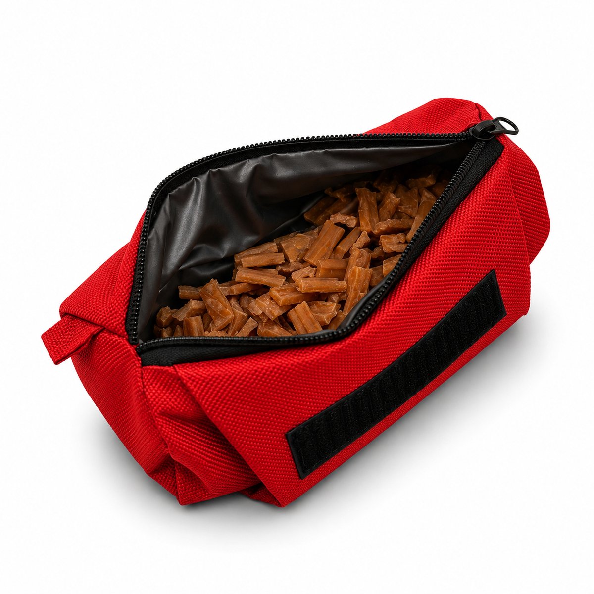 belviona Trainingsdummy hond, snackdummy met werpkoord & karabijnhaak, rood
