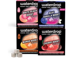 waterdrop® Energy Ontdekset - Suikervrije Energiedrank (48 Blockjes)