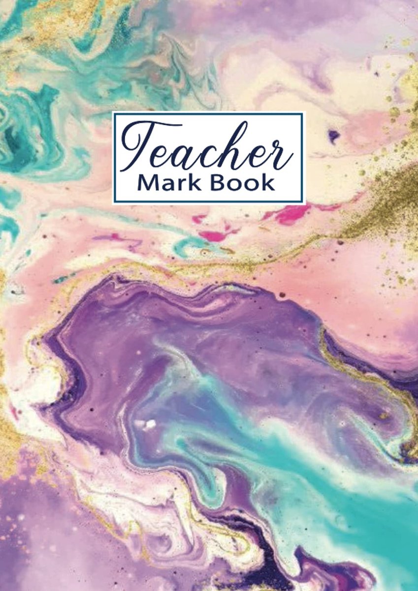 Teacher Mark Book: Teacher Record Book: Class Record Book, Teacher Grade Book, Teacher gifts. - ShopVlot