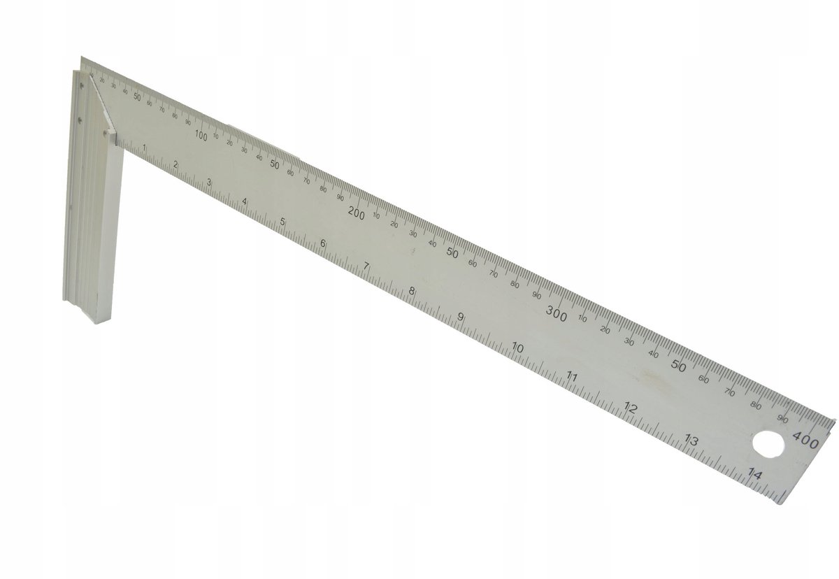Aluminium Winkelhaak 400mm - Professioneel Gereedschap
