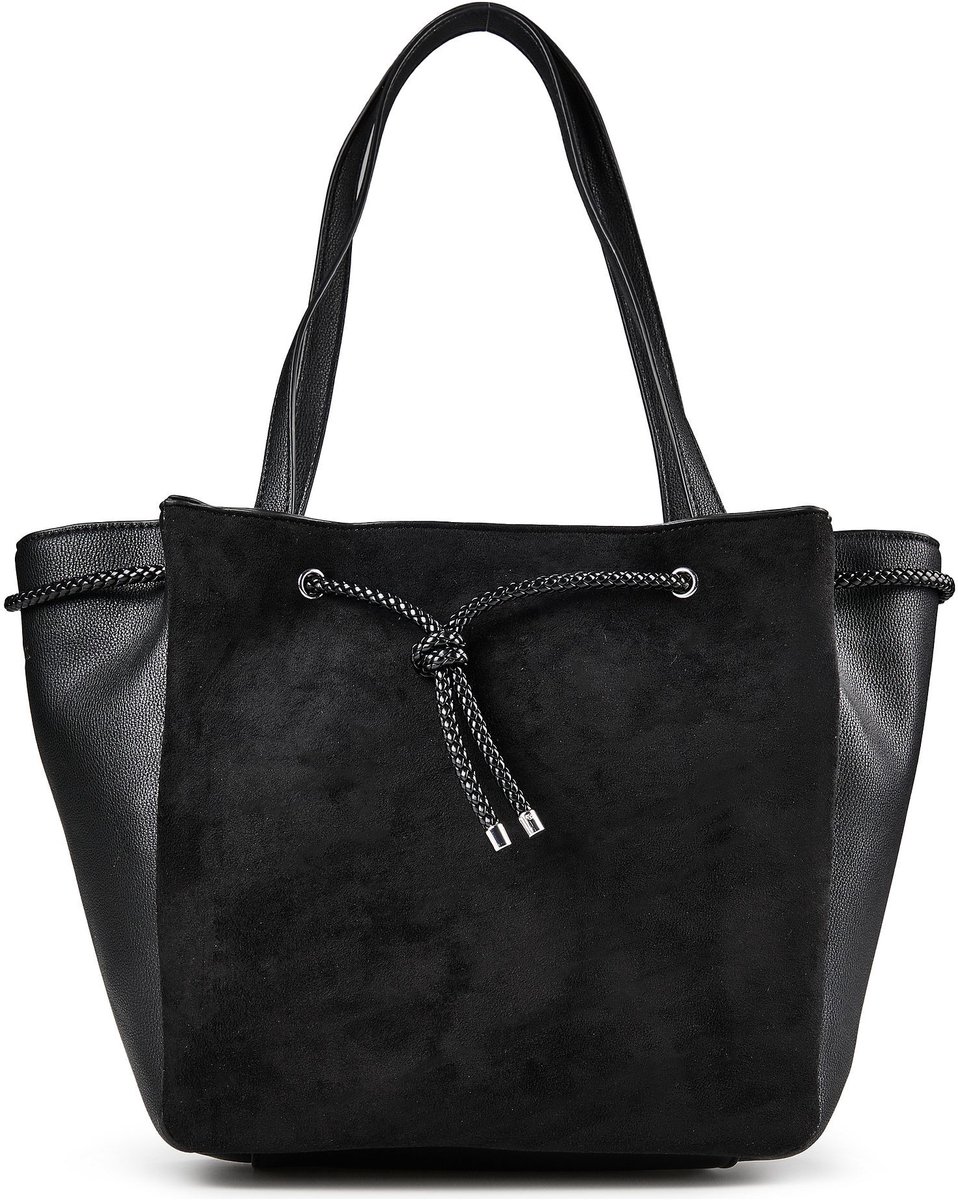 Gabor shopper schoudertas Letitia Zip Shopper Black zwart