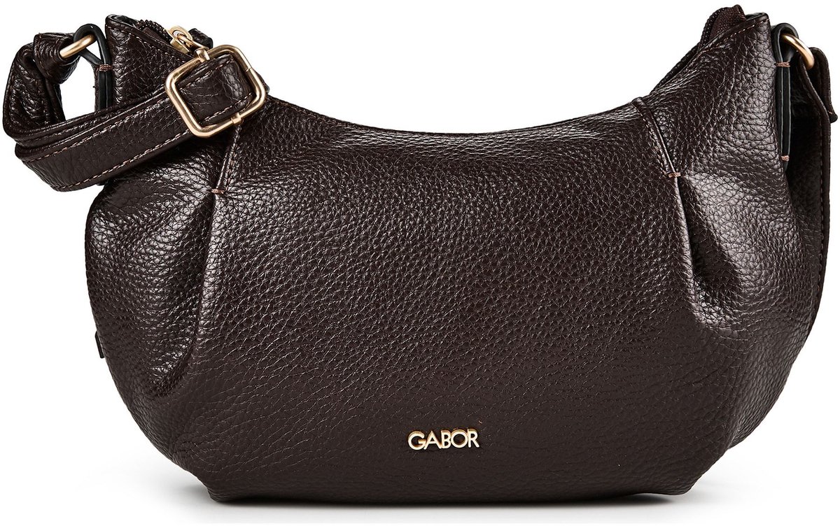 Gabor schoudertas Sedine Cross Bag Dark Brown donkerbruin