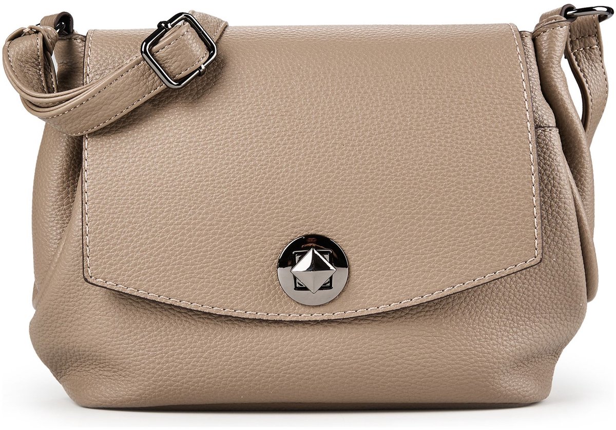 Gabor schoudertas Amal Flap Bag Top Zip Taupe