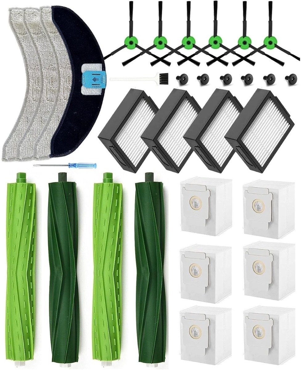 26-delige vervangingsaccessoireset compatibel met iRobot Roomba Combo J7+/j9+/10 Max