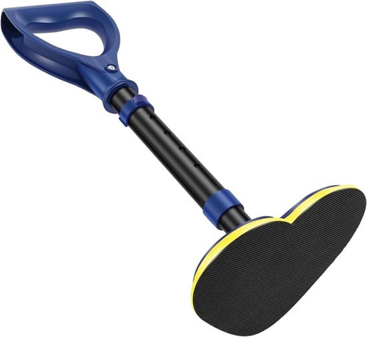 Sta-hulp - Mobiliteitssteun - Zitten en staan - In hoogte verstelbaar - 43.5 cm - Blauw