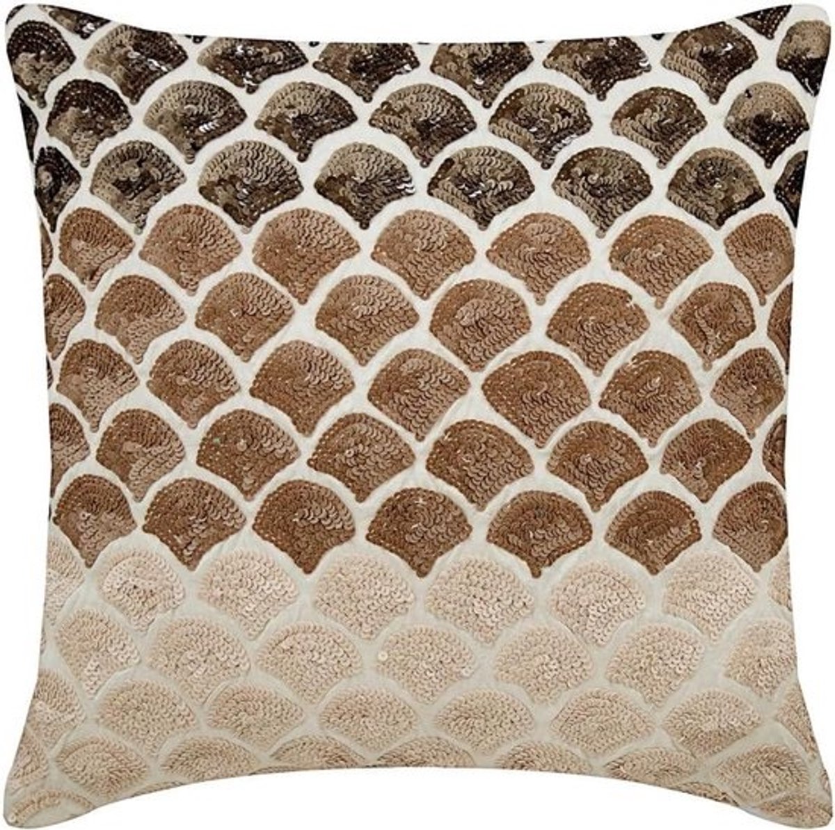 Decoratieve Kussens - Sierkussens Bank - Woonkamer Decoratie - 100% Handgemaakt - 40x40 cm - Bruin