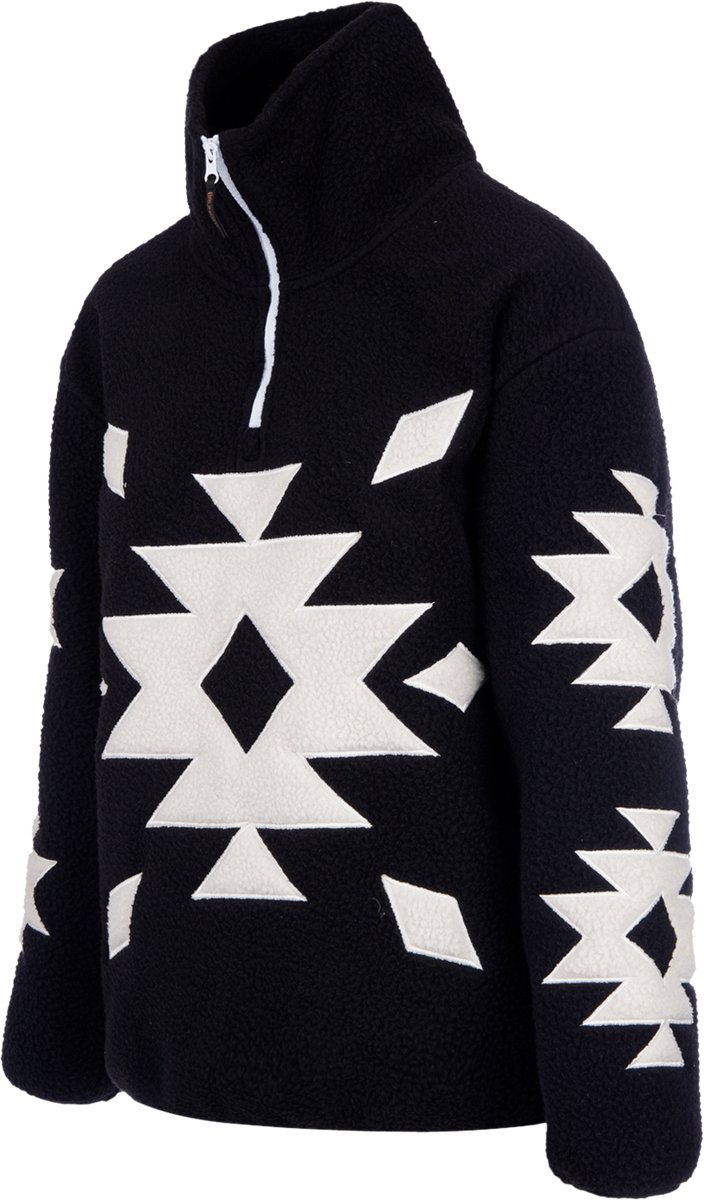 Brunotti - Charley Teddy Fleece Dames - Black - Fleece met Rits - Loose Fit - Extra Warm - Ademend - XL — cadeau in Mode & Accessoires - foto 2