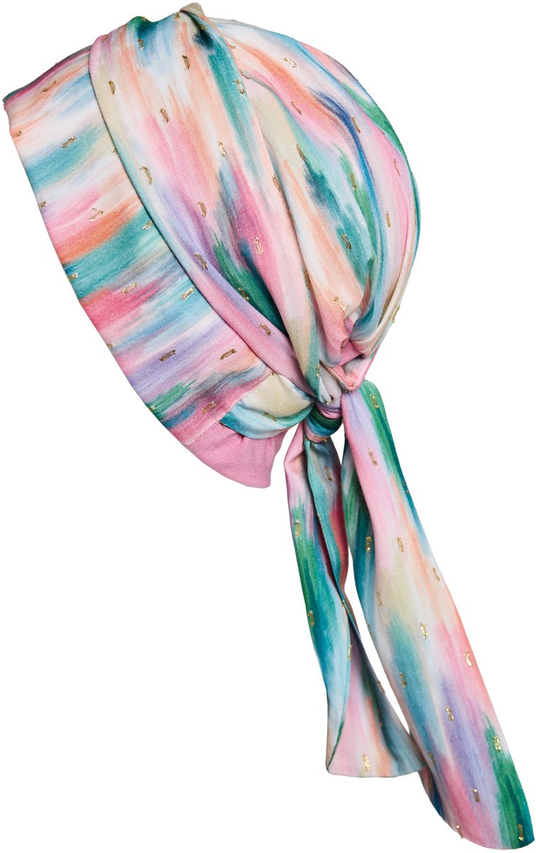 Gisela Mayer chemo hoofdband Nola - lang - Blushroze