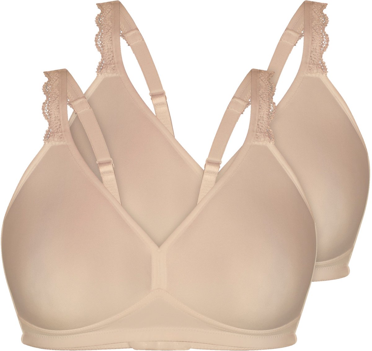2-pack Zachte bh Basics