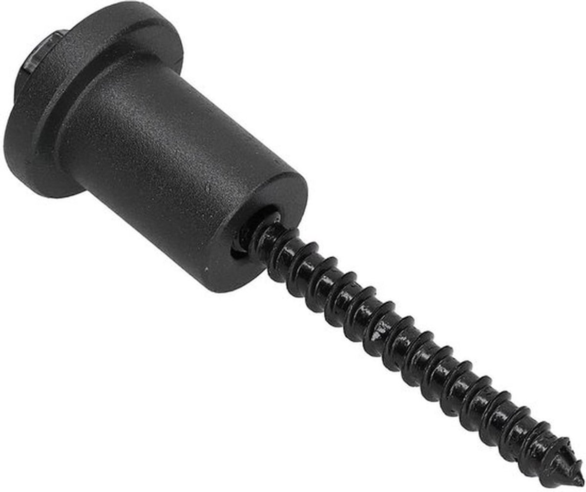 Schuifdeur-rail afstandhouder - carbonstaal - Duurzaam en sterk - 3,5x3 cm - Ideaal voor schuifdeuren - Inclusief montagemateriaal - Geschikt voor schuifdeuren