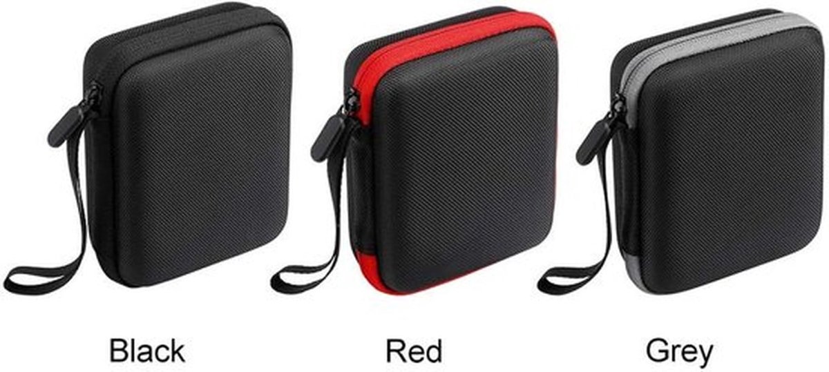 - Gitaarplectrums - Gitaar Plectrum-tas - Rits en Organizer - Grijs - Bescherming tegen krassen - Perfect voor muzikanten - Compact formaat