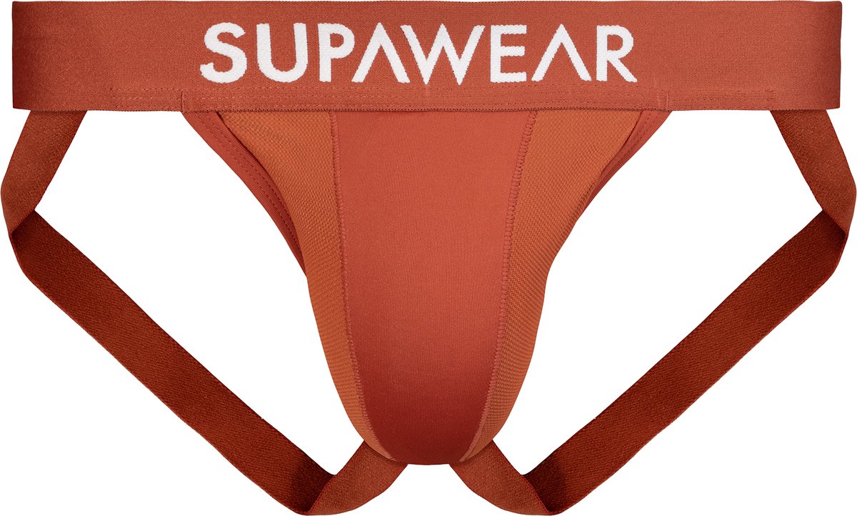 SUPAWEAR Vortex Jockstrap Cranberry - MAAT XL - Heren Ondergoed - Jockstrap voor Man - Mannen Jock