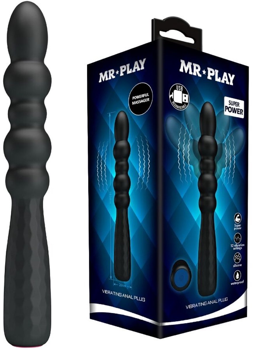 Flexibele Vibrerende Anal Plug