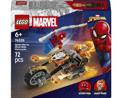 LEGO Marvel Spider-Man vs. Ghost Rider Motor Speelgoed voor Kinderen 76335
