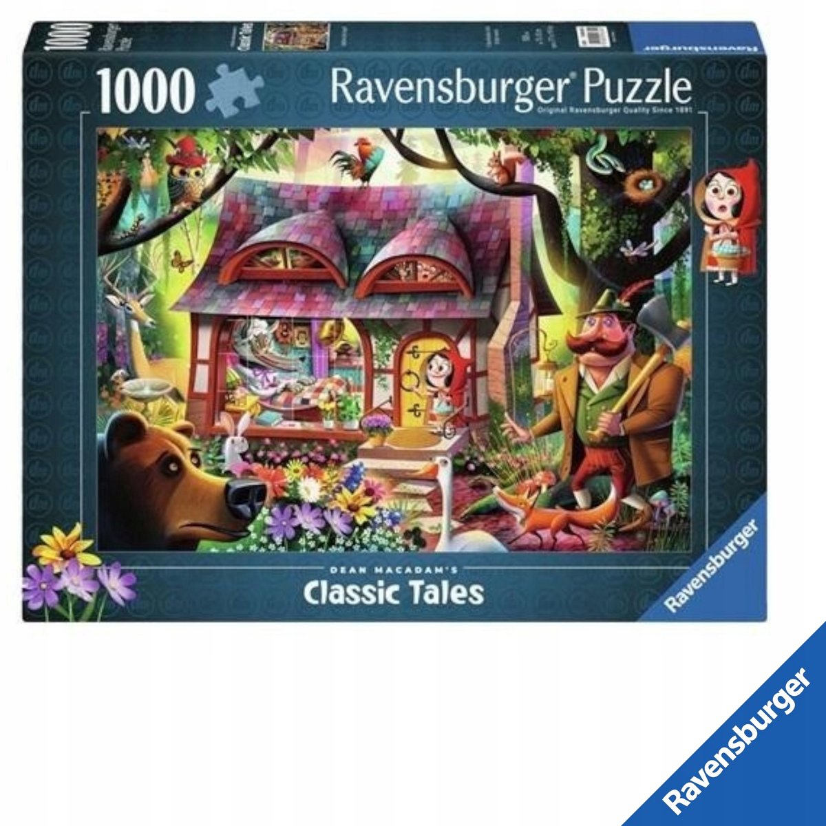 Ravensburger Klassiek Roodkapje Puzzel 1000 Stukjes