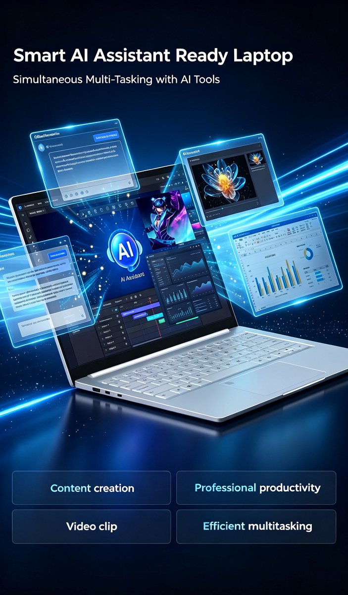 S14 Laptop - 14 inch Amd Ryzen 5 6600H - 16Gb Lpddr5 - 512GB Pcie Nvme Ssd - 14 Inch 2,2K Ips Scherm - Windows 11 Pro - Voor Werk En Studie Zilver thumbnail 2
